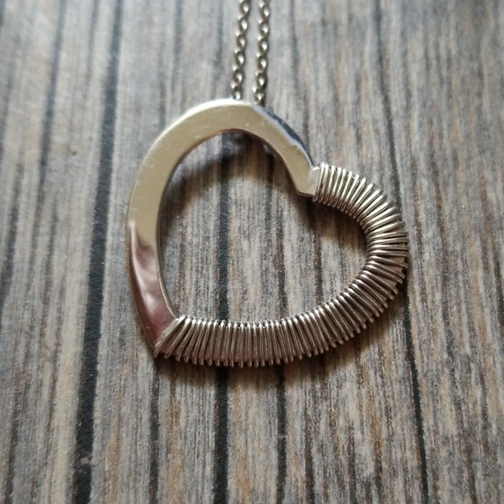 Silver Heart Necklace